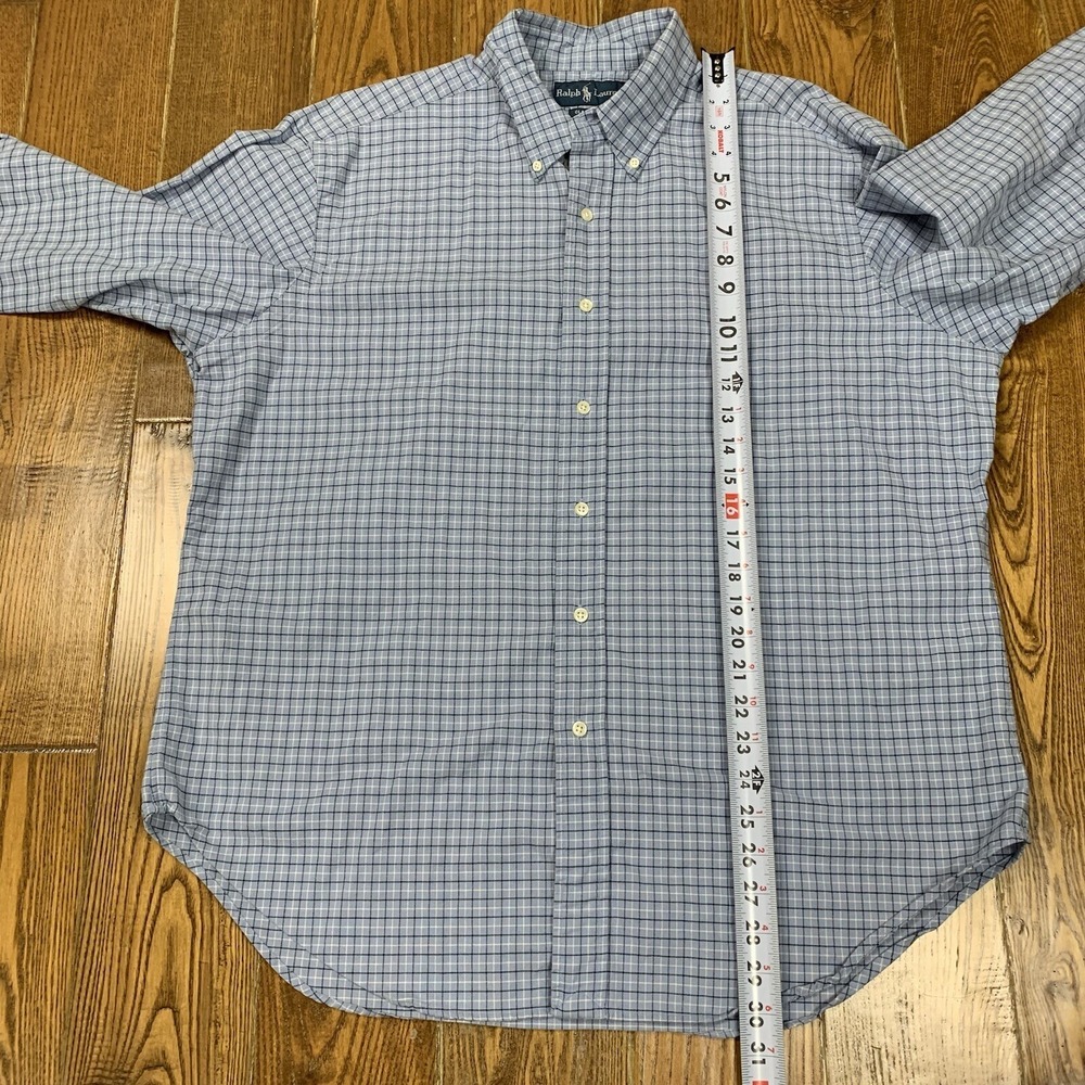 Polo Ralph Lauren Mens XL Multi-Color Check Button Down Shirt Long Sleeve - Picture 3 of 8